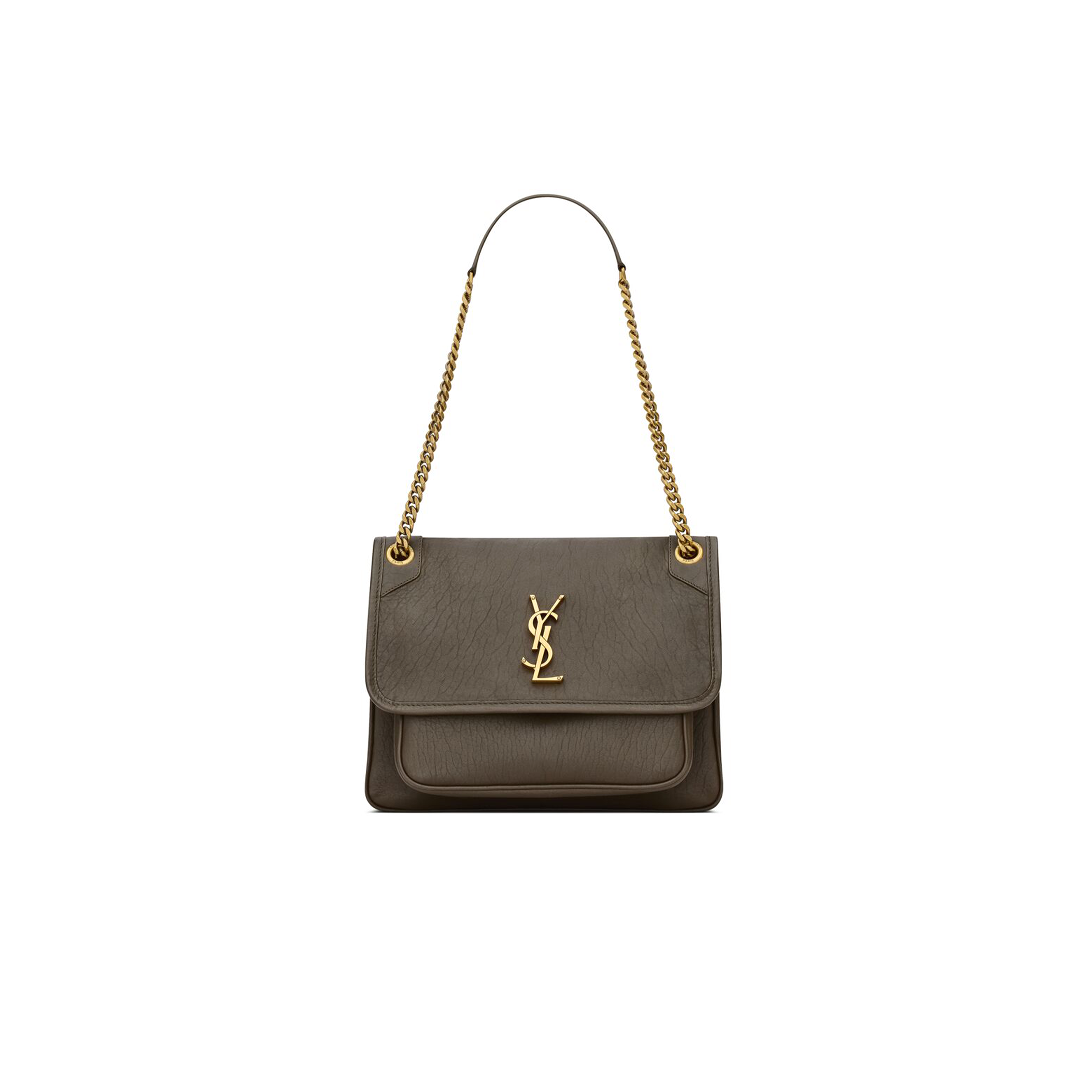 YSL NIKI MEDIUM IN GRAINED LAMBSKIN 633178AACYT3212 (28*20*8.5cm)